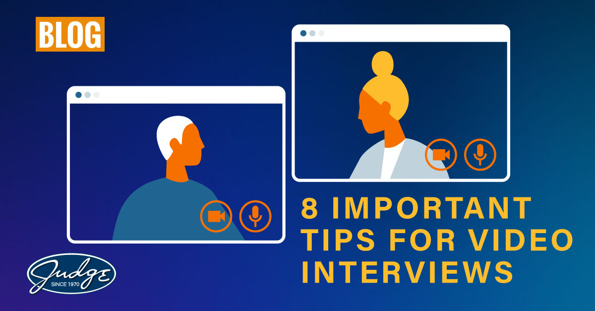 8 Important Tips For Video Interviews