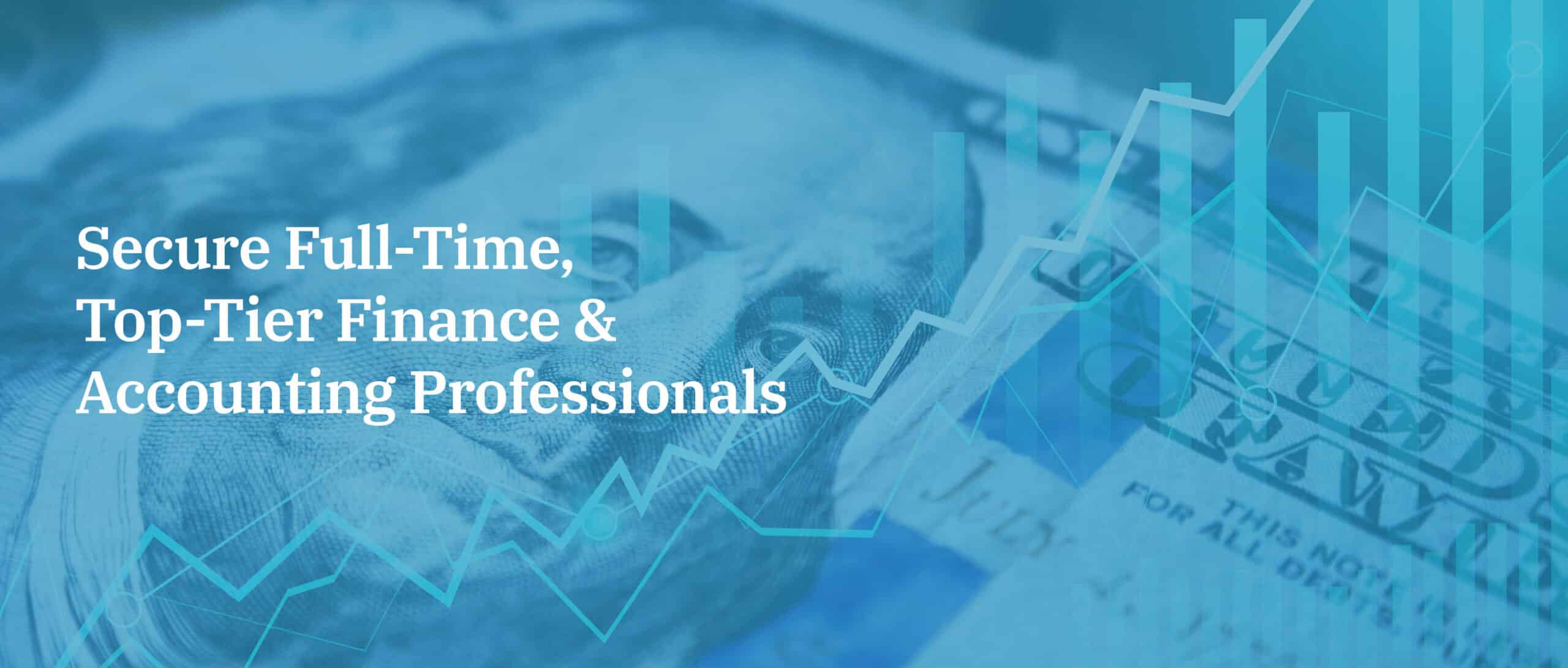 Accounting and Finance Staffing