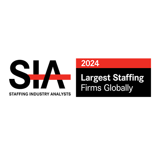 SIA Largest Staffing Firms Globally award - 2024